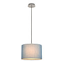 SLV Pendant luminaire FENDA E27 Pendant rod, shade excl., chrome