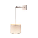 SLV Abat-jour FENDA � 30CM plat, cylindrique, blanche