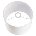 SLV Abat-jour FENDA � 30CM plat, cylindrique, blanche