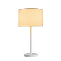 SLV Abat-jour FENDA � 30CM plat, cylindrique, blanche