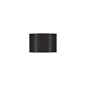 FENDA Textile shade, Round, �30cm, black/copper