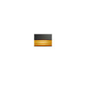 SLV Pendant luminaire  FORCHINI M PD-1 50 cm, black / gold