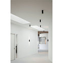 SLV Premium LED Pendant luminaire HELIA 40 PD, Recessed luminaire, 9W 3000K 720lm 30°, black