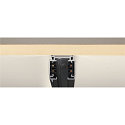 SLV Rail triphas� pour montage en surface S-TRACK ON/OFF 1M commutable, noir