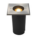 Projecteur encastr� SOLASTO angulaire GU10 IP67, acier inoxydable