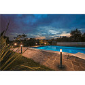 SLV Lampadaire d'ext�rieur TRUST E27 IP55, acier inoxydable