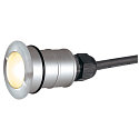 Recessed spotlight POWER TRAIL-LITE, round cover, LED warmwhite
