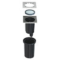 Floor recessed Spot DASAR EXACT GU10 square