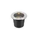 Projecteur encastr� DASAR ES111 rond GU10 IP67, acier inoxydable, noir 