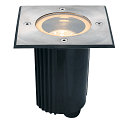 Eclairage d'ext�rieur encastr� DASAR� 115 angulaire, passable, pivotant � la cardan GU10 IP67, acier inoxydable gradable