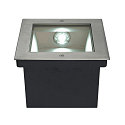 Projecteur encastr� DASAR LED SQUARE asym�trique IP67, acier inoxydable