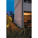 SLV LED Outdoor luminaire TERANG 2 Wall-/Ceiling luminaire, oval, 120�, SMD LED, 3000K, IP44, anthracite