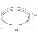 SLV Plafonnier ext�rieur AINOS ROUND SENSOR rond IP44, anthrazit 
