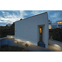 SLV Luminaire mural PEMA SQUARE E27 IP44, Gris argent