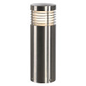 Lampadaire d'ext�rieur VAP SLIM E27 IP44, acier inoxydable