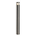 Lampadaire d'ext�rieur VAP SLIM E27 IP44, acier inoxydable