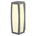 SLV Luminaire mural d'ext�rieur MERIDIAN BOX avec capteur E27 IP54, anthrazit