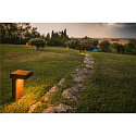 SLV Outdoor Floorlamp RUSTY PATHLIGHT, IP44, height 40cm, GX53 TCR-TSE max. 9W, FeCSi steel rust color