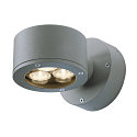 SLV Outdoor Wandleuchte SITRA WALL, IP44, GX53 TCR-TSE max. 9W, fixed angle, anthracite