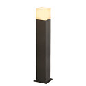 Lampadaire d�ext�rieur GRAFIT 60 POLE angulaire, avec diffuseur E27 IP44, anthrazit gradable