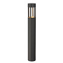 Lampadaire d�ext�rieur SLOTS 65 cylindrique, direct / indirect, commutable IP44, anthrazit 