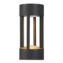 Lampadaire d�ext�rieur SLOTS 65 cylindrique, direct / indirect, commutable IP44, anthrazit 