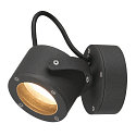 Luminaire mural d'ext�rieur SITRA 360 WL GX53 IP44, anthrazit gradable