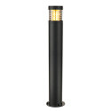 Lampadaire d�ext�rieur F-POL cylindrique, direct / indirect, avec grille E27 IP54, anthrazit gradable