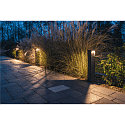 SLV Lampadaire d�ext�rieur LOGS 70 Bas, angulaire, indirect LED IP65, anthrazit 