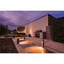 SLV Lampadaire d'ext�rieur SLOTBOX 40 angulaire IP44, anthrazit
