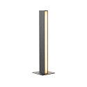 SLV Luminaire d'all�es H-POL 60 � 1 flamme, angulaire IP55, anthrazit 