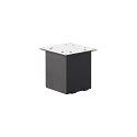 SLV Bo�te d'encastrement H-POL noir 