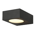 Luminaire mural d�ext�rieur QUADRASYL WL 15 Bas, angulaire, rigide GX53 IP44, anthrazit gradable