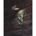 SLV Luminaire mural d�ext�rieur QUADRASYL WL 15 Bas, angulaire, rigide GX53 IP44, anthrazit gradable
