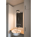 SLV Luminaire mural d�ext�rieur QUADRASYL WL 15 Bas, angulaire, rigide GX53 IP44, anthrazit gradable