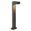 SLV Lampadaire d�ext�rieur QUADRASYL 75 Bas, angulaire GX53 IP44, anthrazit gradable