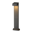 SLV Lampadaire d�ext�rieur QUADRASYL 75 Bas, angulaire GX53 IP44, anthrazit gradable