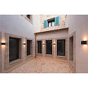 SLV Luminaire mural d'ext�rieur SITRA CUBE haut bas, forme en d� GX53 IP44, rouille gradable