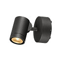 Projecteur d'ext�rieur HELIA LED 1 � 1 flamme IP55, anthrazit gradable