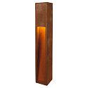 Lampadaire d'ext�rieur RUSTY SLOT 80 IP55, rouille 