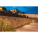SLV Luminaire d'encastrement mural  DOWNUNDER OUT L Bas, asymétrique IP55, anthrazit 