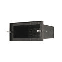 SLV Luminaire d'encastrement mural  BRICK LED Bas, asym�trique IP65, acier inoxydable 