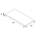 SLV Film � pictogrammes P-LIGHT AREAL LED lot de 1 vert