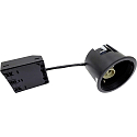 Lumière encastrée QUICK INSTALL G2 GU10 IP44, noir 
