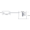 SLV Lumière encastrée QUICK INSTALL G2 GU10 IP44, noir 