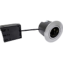 Lumière encastrée QUICK INSTALL G2 rond GU10 IP20, aluminium 