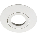 Capot VELIA rond, 6 pièces, blanc mat