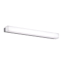 LED wall luminaire BOX 16/3200-60, IP44, 59cm, silver, 10.5W 4000K 800lm