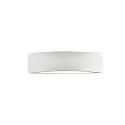 Luminaire mural ALBA 16/3386-30 haut bas, � peindre E14 IP20, opale, blanche gradable