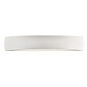 Luminaire mural ALBA 16/3386-53 haut bas, � peindre E14 IP20, opale, blanche gradable